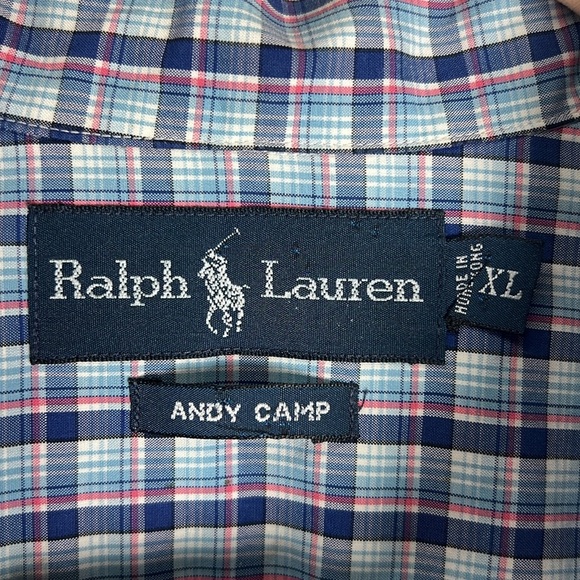 Ralph Lauren Short Sleeve Button Down Camp Shirt Size XL - Picture 2 of 8